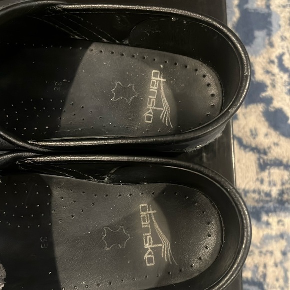 Woman’s Dansko Clogs Blueberry Oiled Leather Professional Clog Size 38 - Picture 7 of 8